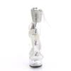 Pleaser - DELIGHT624RS Sandale à bride à la cheville - Transparent Product image